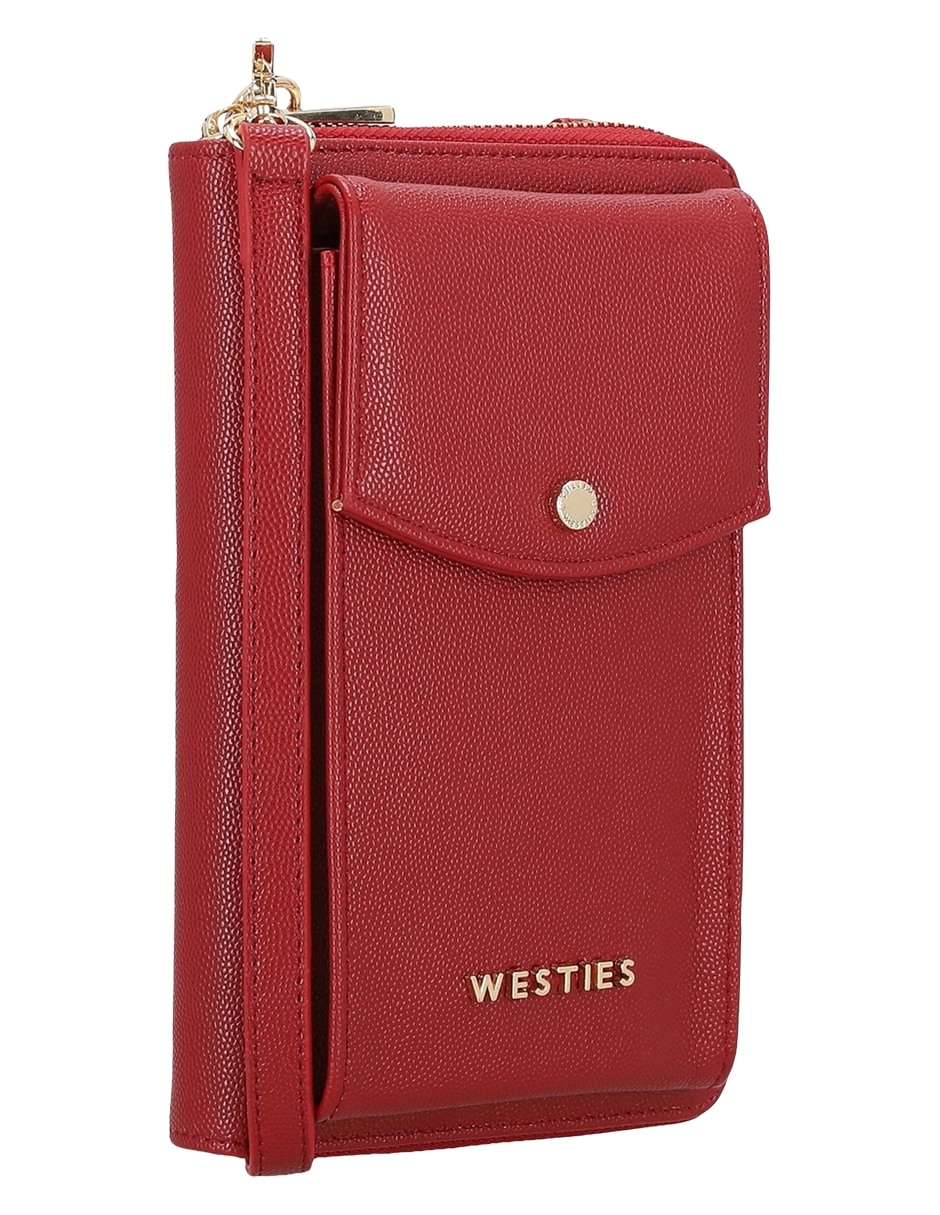 CARTERA WESTIES CARTERA HBCIRCIN, ROJO