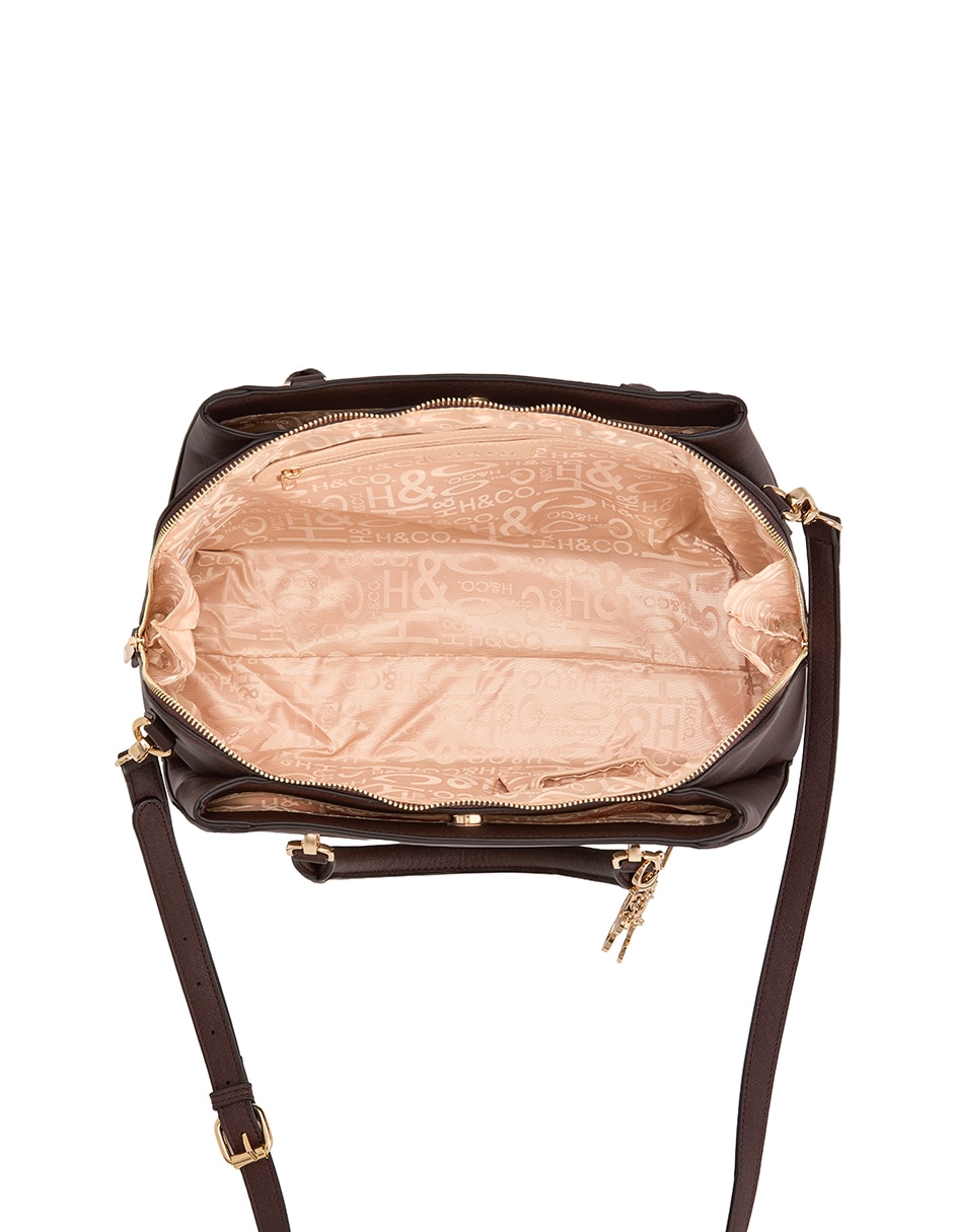 Bolsa satchel H&CO Evelyn para mujer