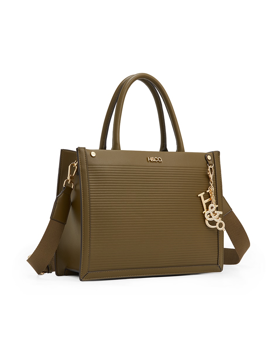 SATCHEL H&CO, VERDE OLIVO