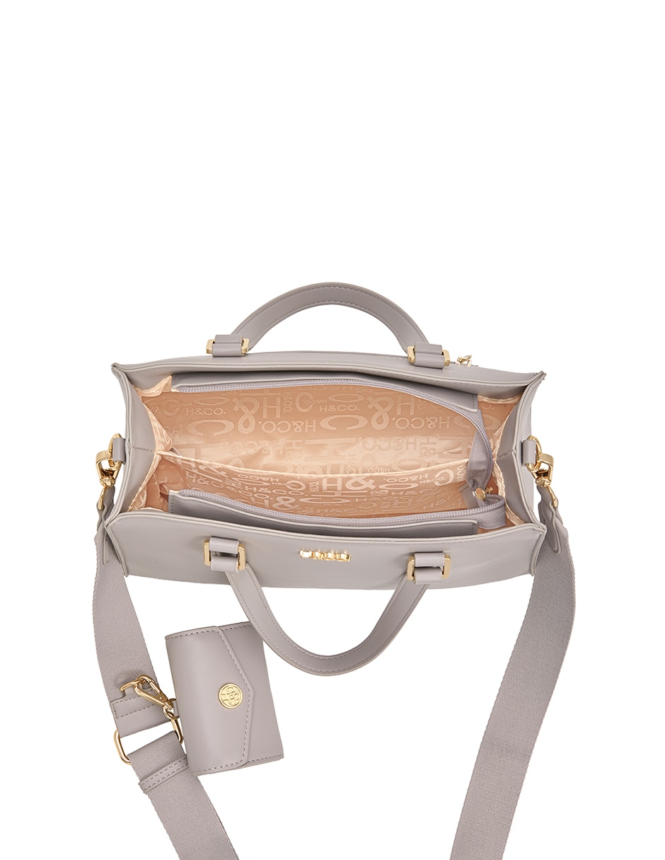 Bolsa satchel H&CO Grace para mujer