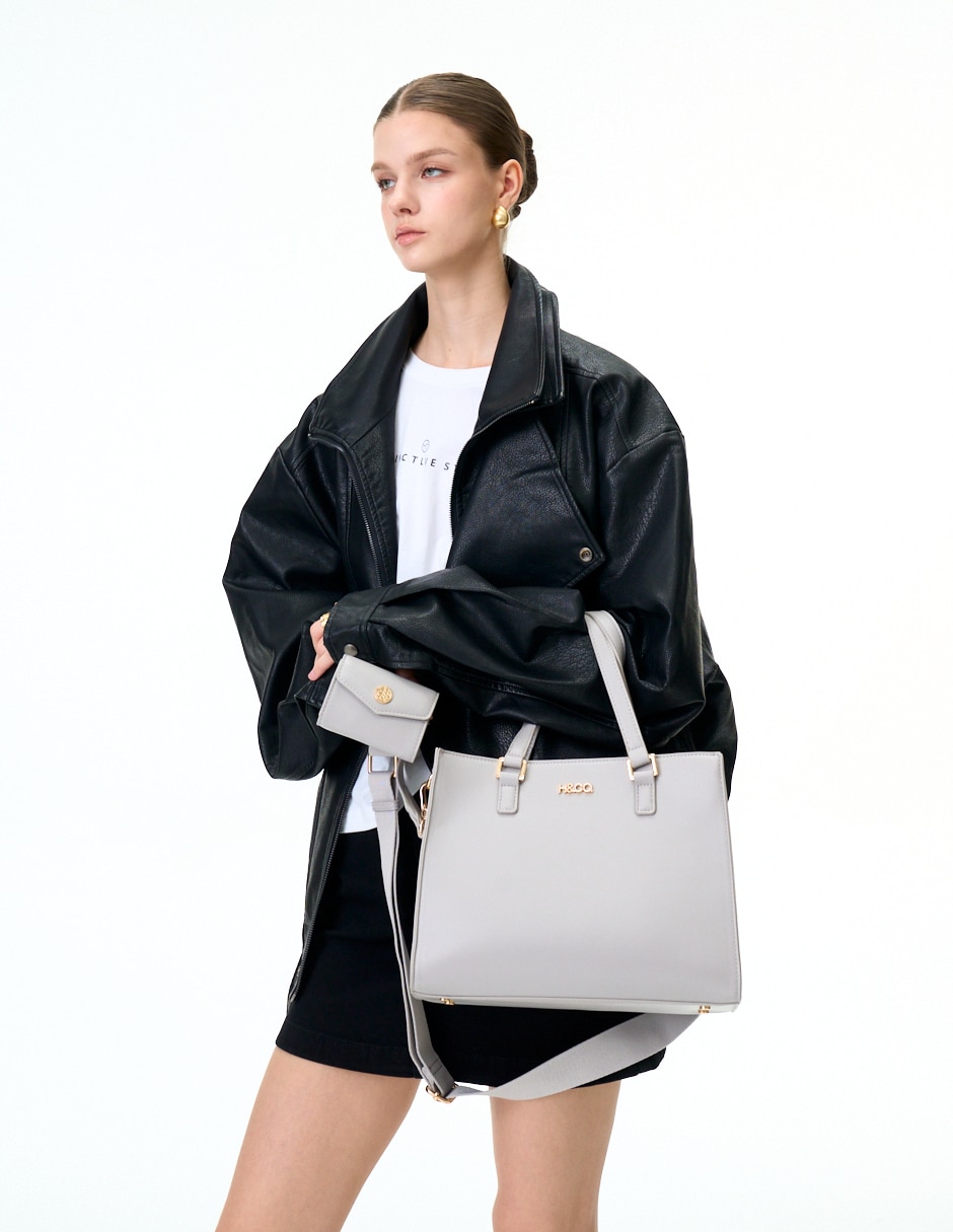 Bolsa satchel H&CO Grace para mujer