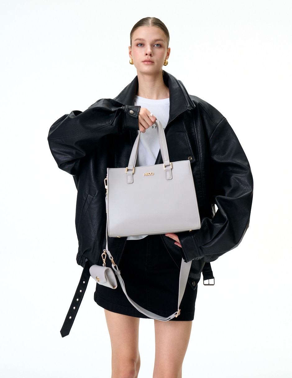 Bolsa satchel H&CO Grace para mujer