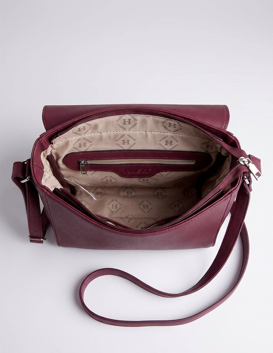 Bolsa crossbody huser basics para mujer