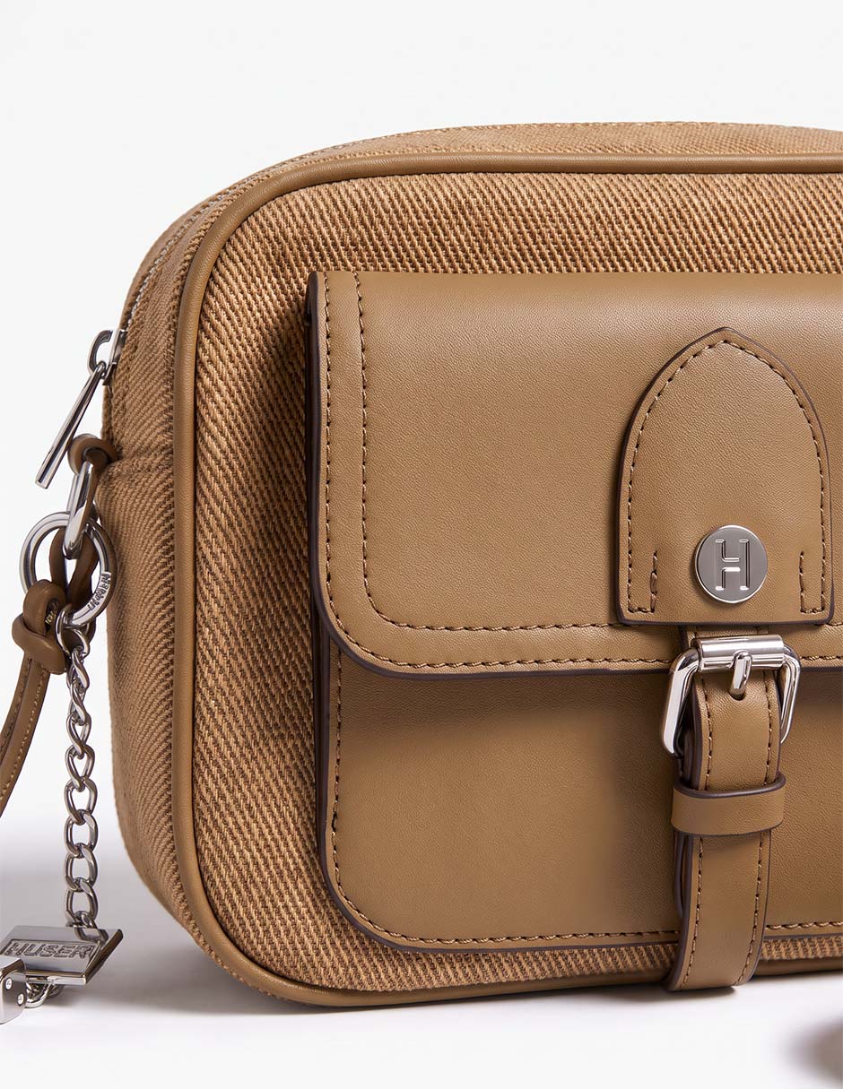Bolsa crossbody huser basics para mujer