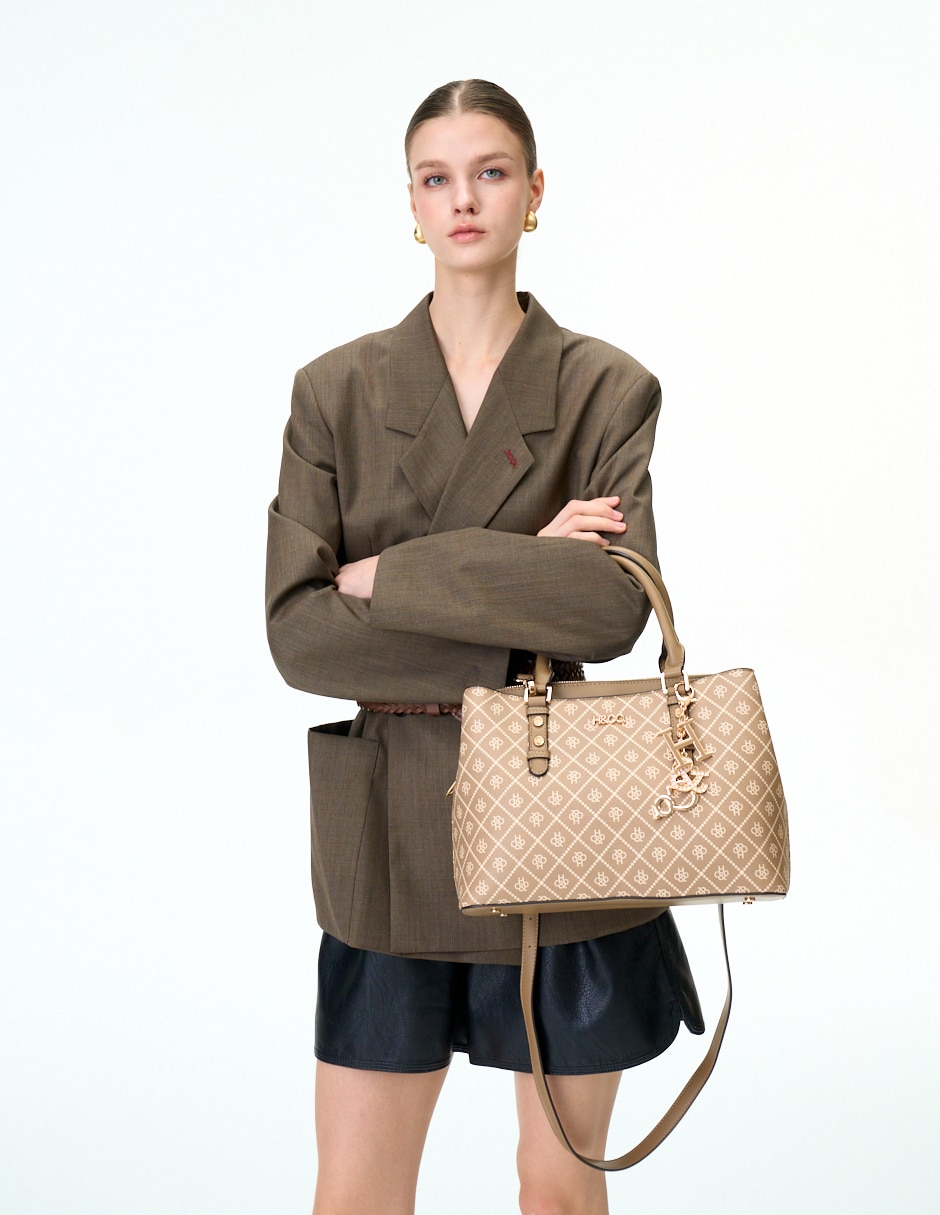 SATCHEL H&CO, KHAKI