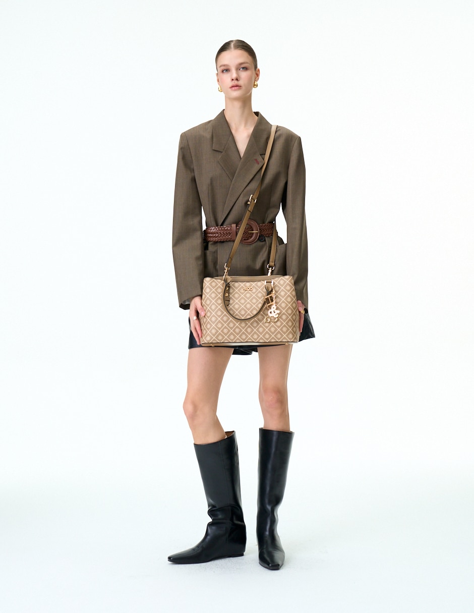 SATCHEL H&CO, KHAKI
