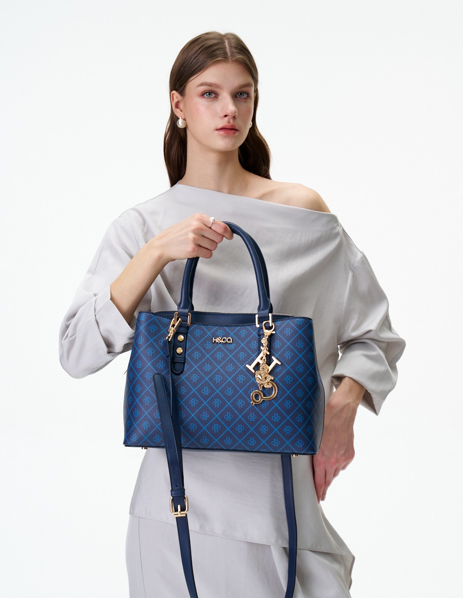 Bolsa satchel Rex para mujer 5