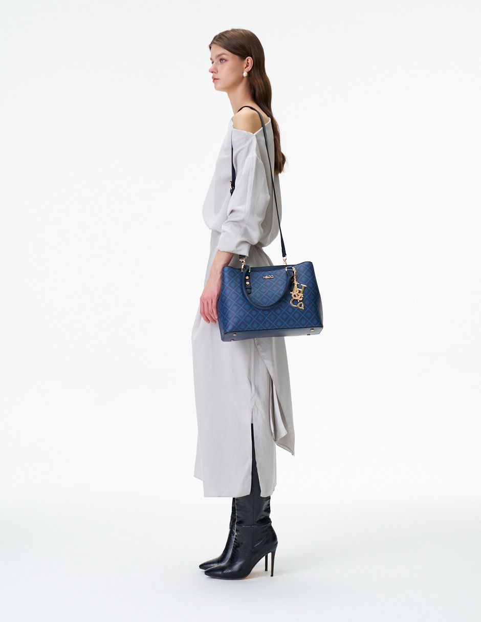 Bolsa satchel Rex para mujer 8