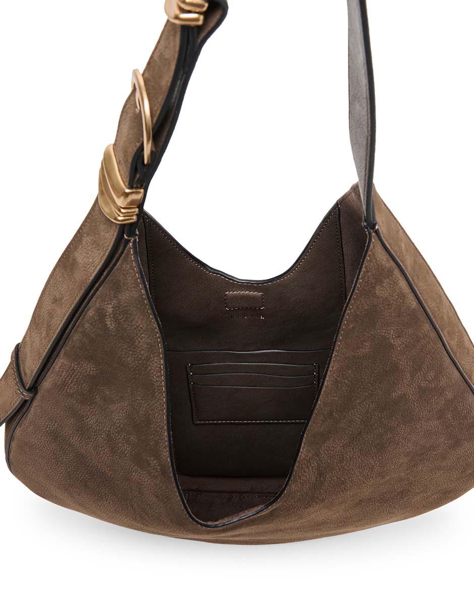 Bolsa hobo esmira de gamuza para mujer