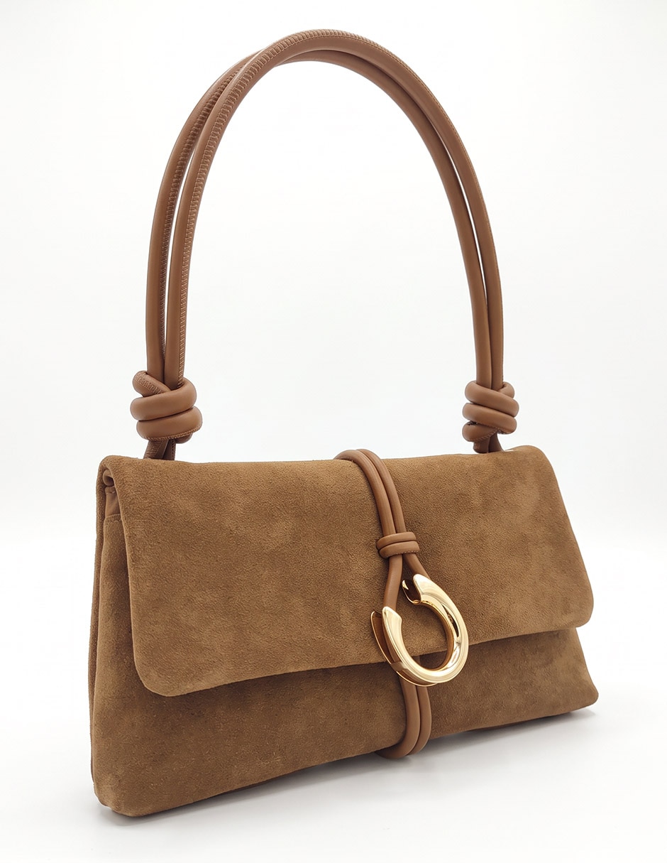 Bolsa shoulder de piel para mujer