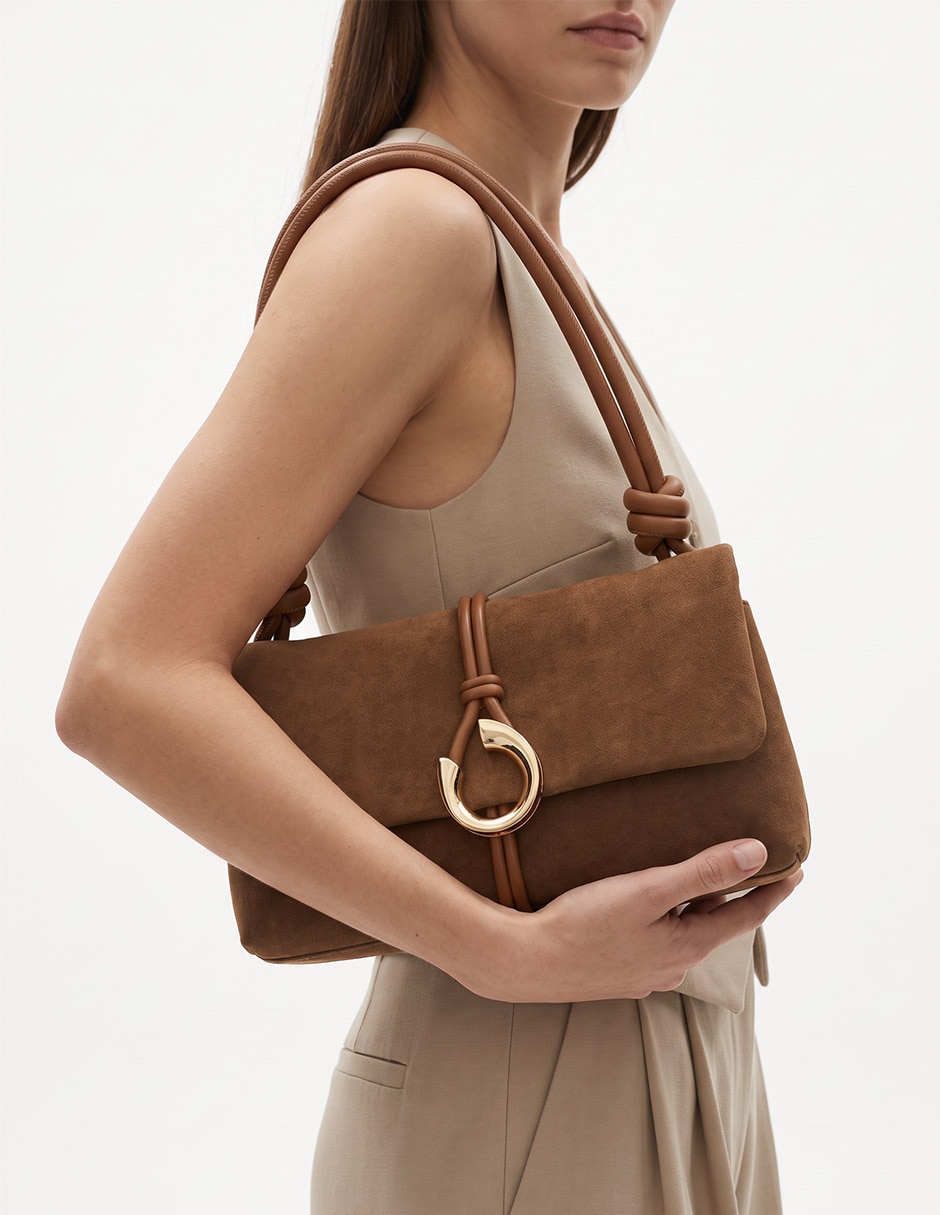 Bolsa shoulder de piel para mujer 3
