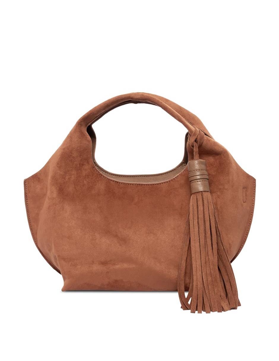 Bolsa crossbody Galen de gamuza para mujer