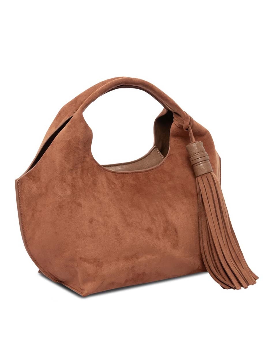 Bolsa crossbody Galen de gamuza para mujer 5