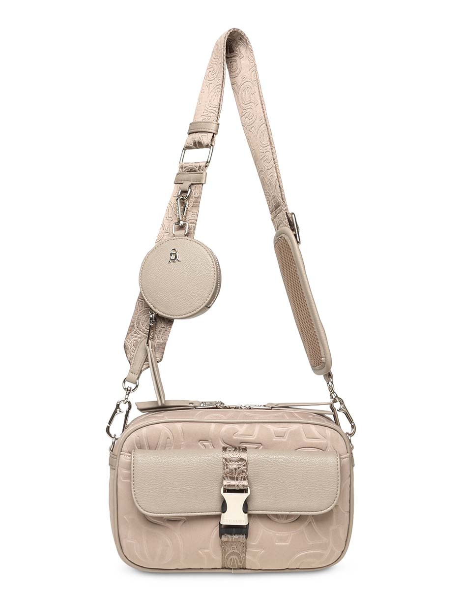 CROSSBODY STEVE MADDEN, TAUPE