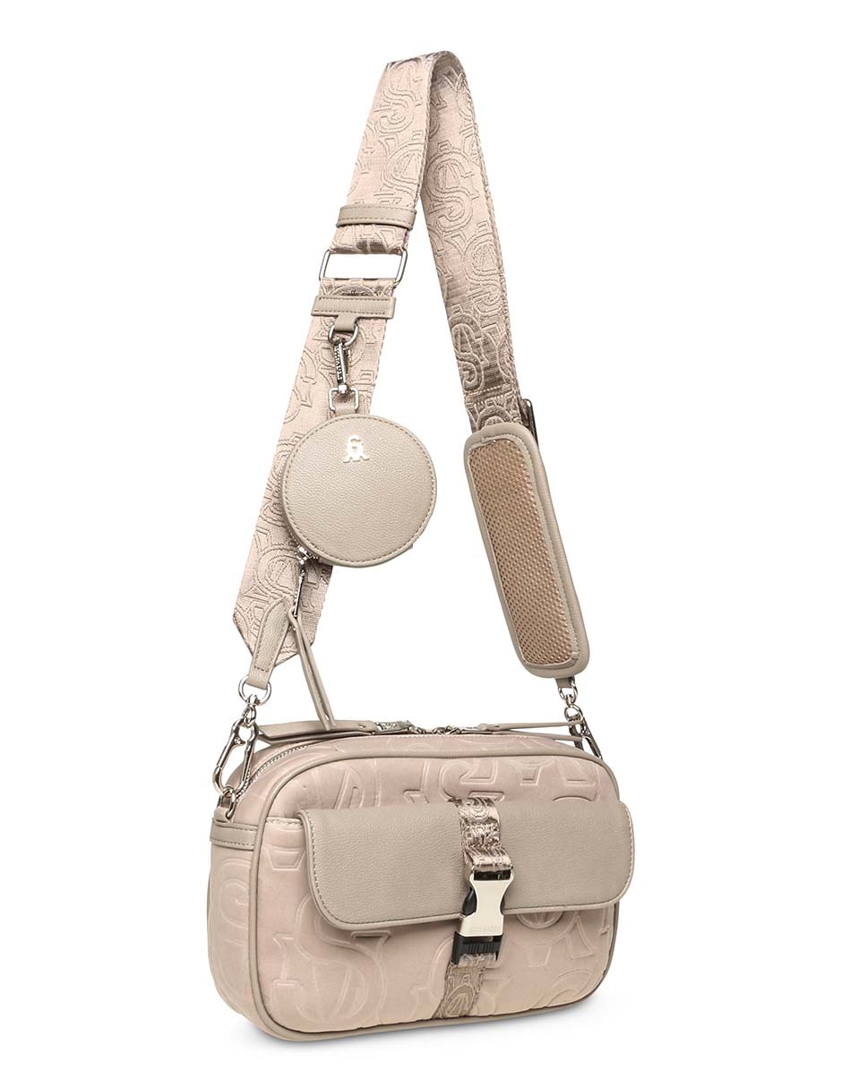 CROSSBODY STEVE MADDEN, TAUPE
