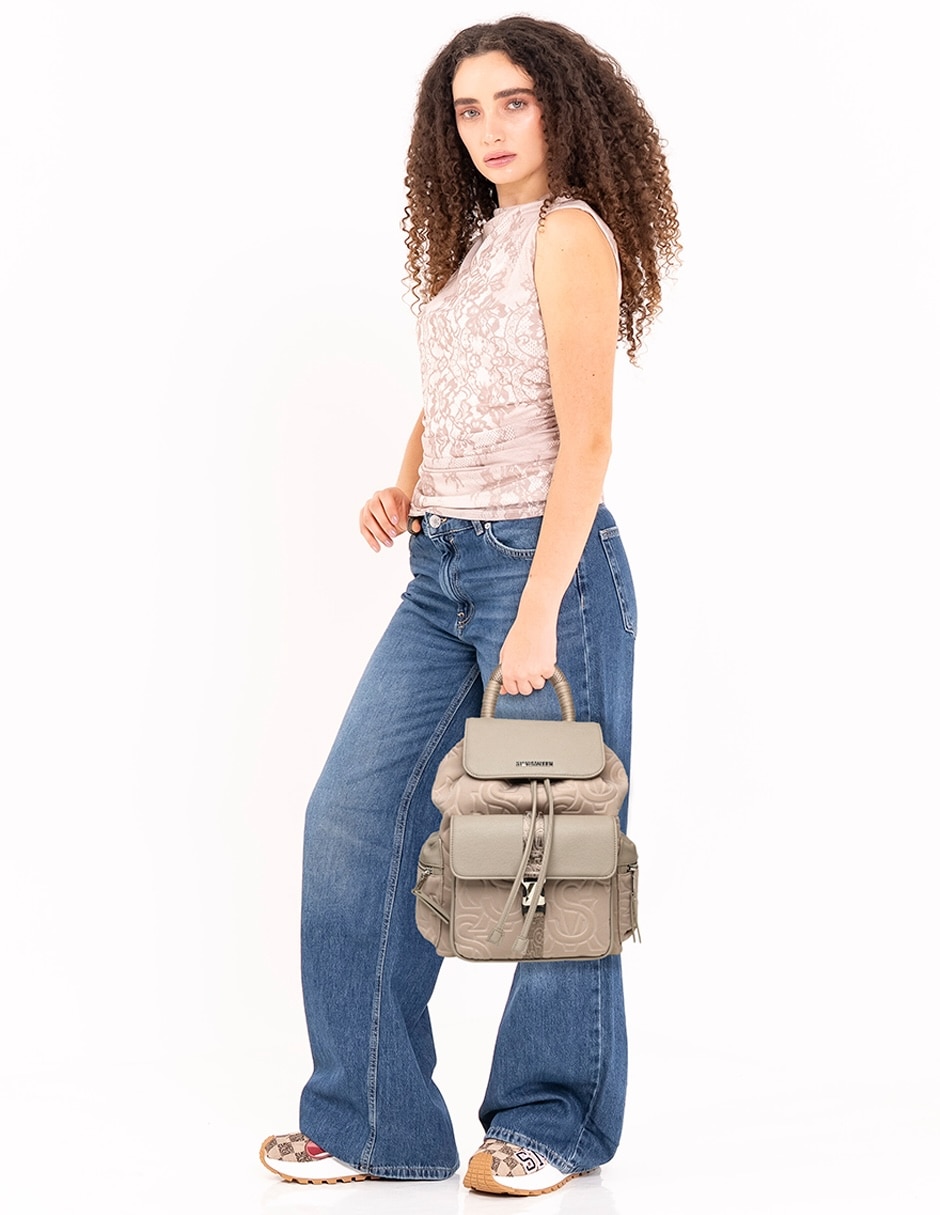MOCHILA STEVE MADDEN MOCHILA BM, BEIGEP