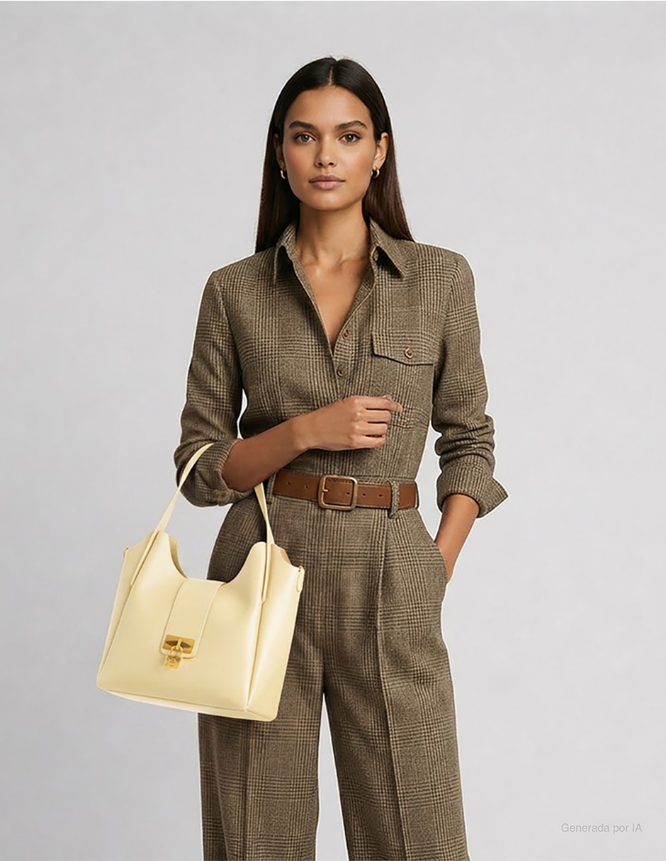 Bolsa Satchel Rikaoni para mujer 6