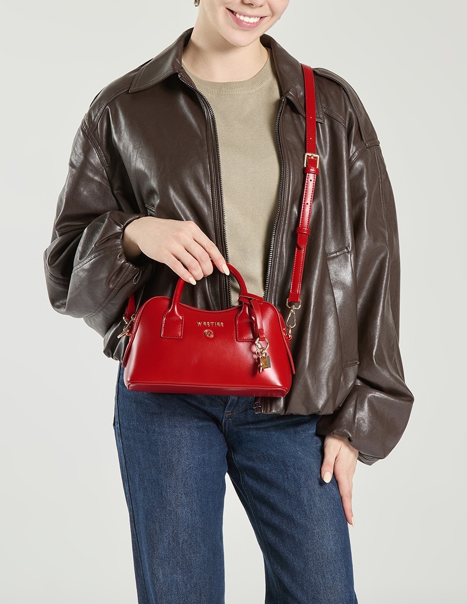 Bolsa satchel navaui para mujer 2
