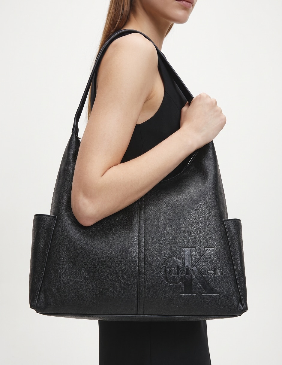 Bolsa tote Pocket Monologo para mujer 5