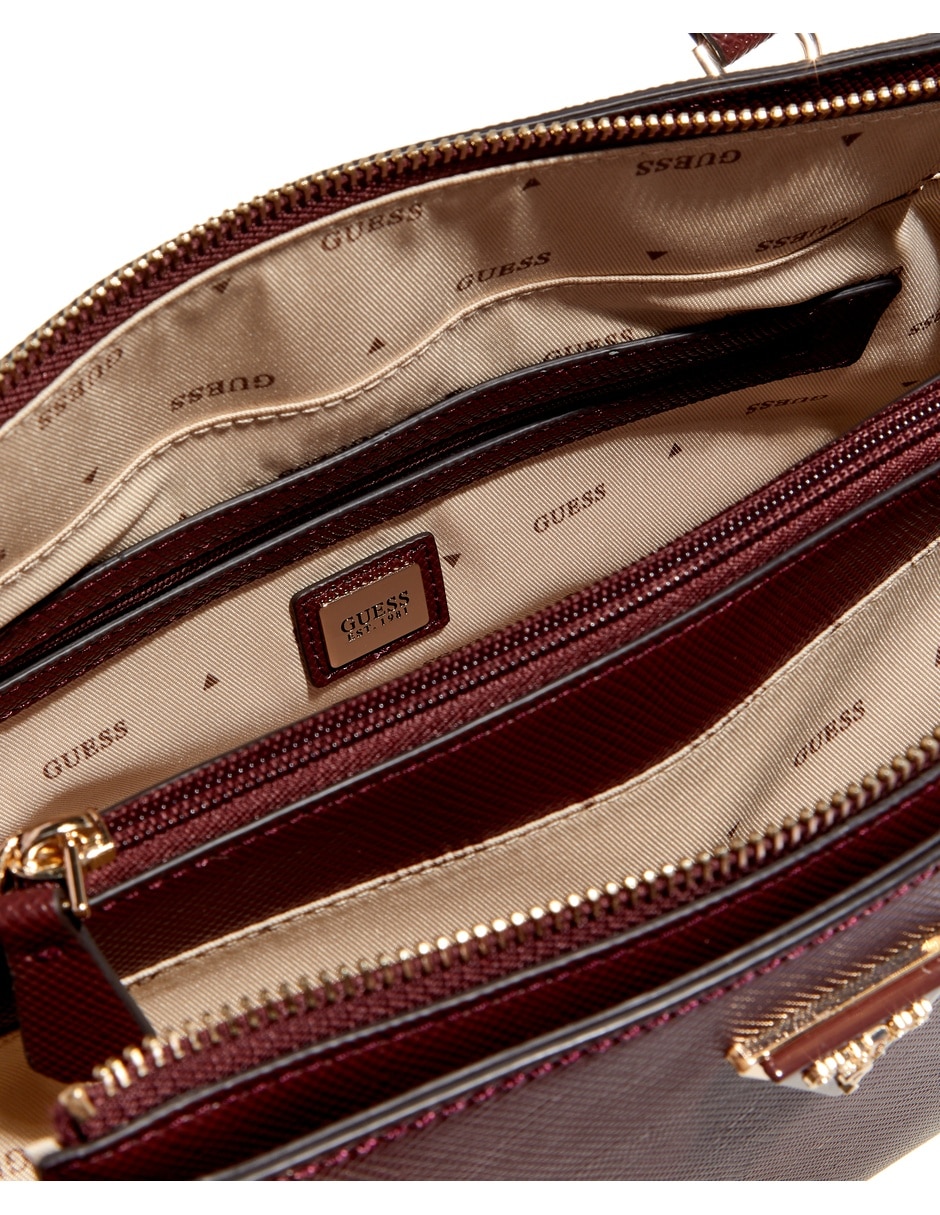 Bolsa satchel Guess para mujer 2