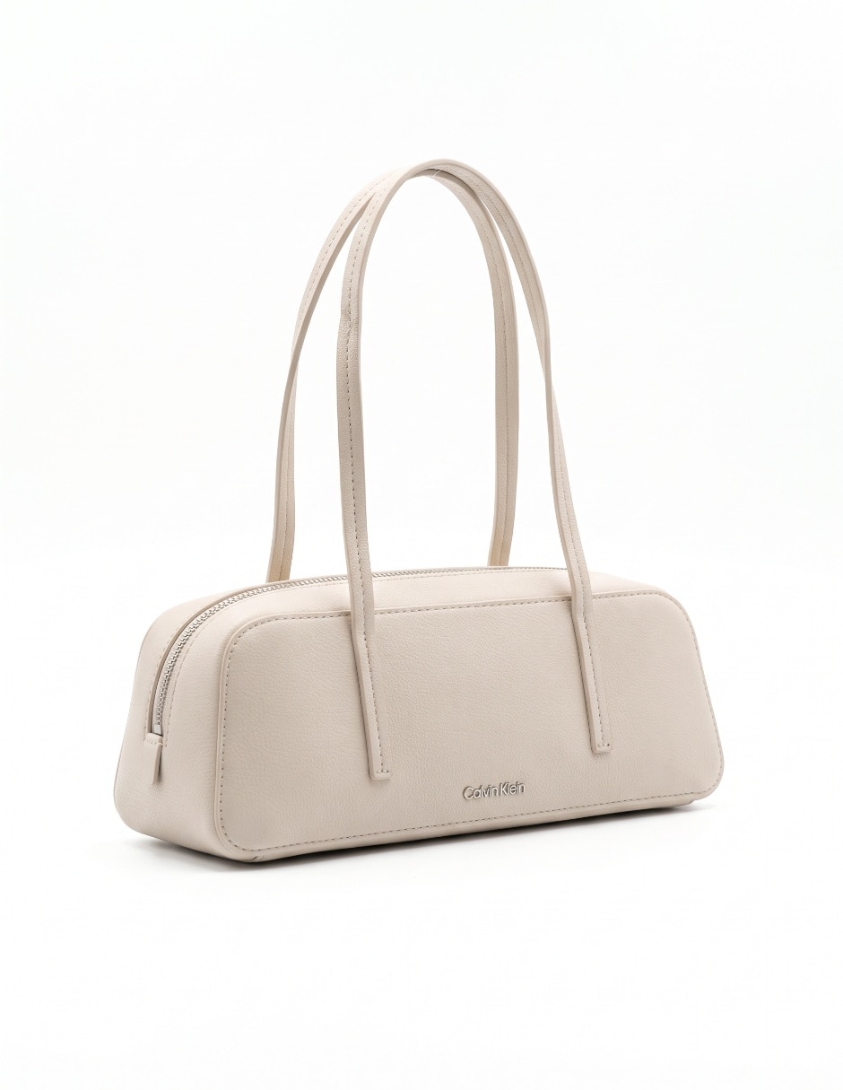 Bolsa bowler Embossed Logo para mujer