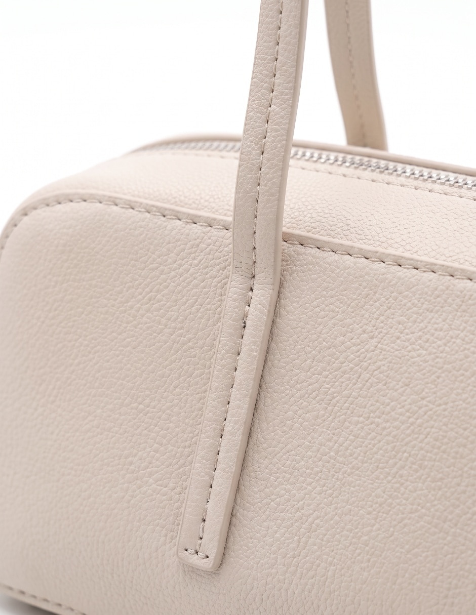 Bolsa bowler Embossed Logo para mujer 3