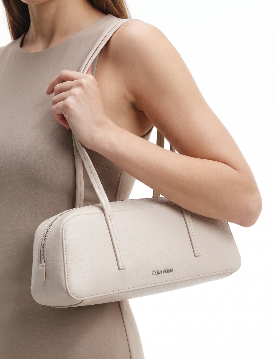 Bolsa bowler Embossed Logo para mujer 4