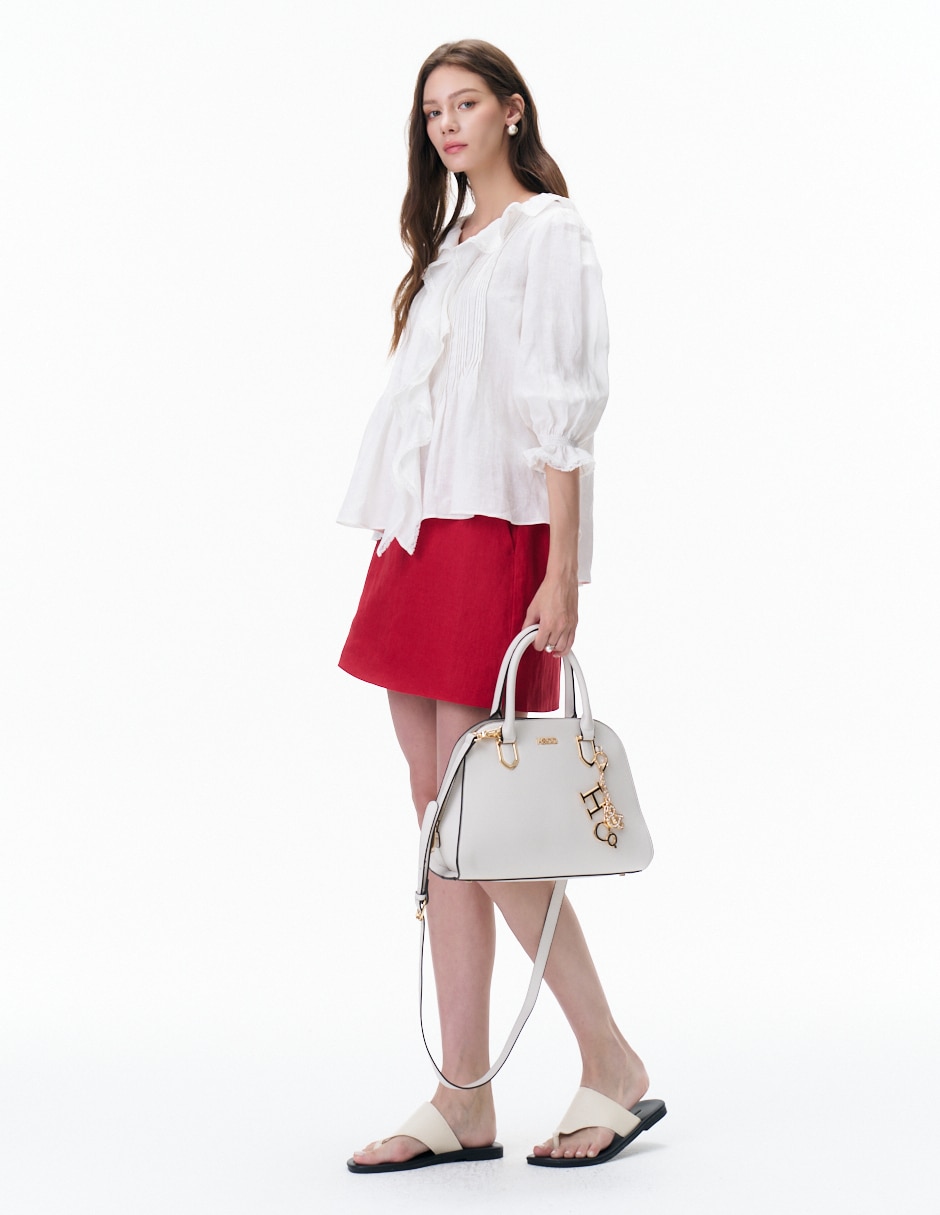Bolsa satchel Solene para mujer 6