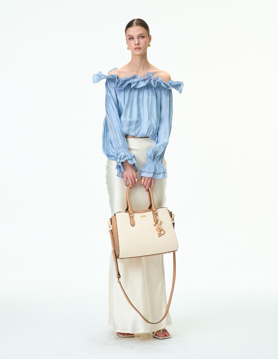 Bolsa tote h&co margo para mujer