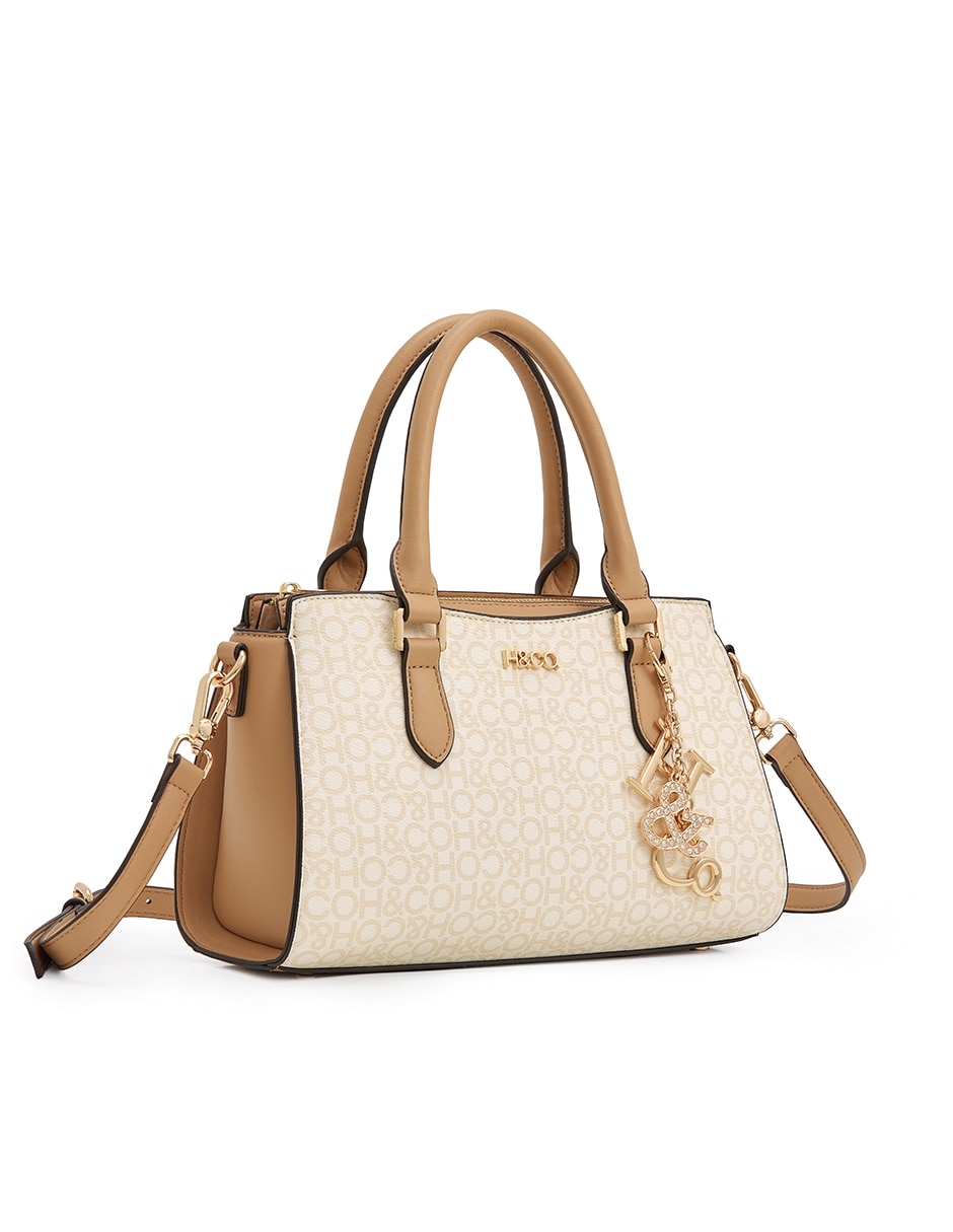 Bolsa satchel h&co margo para mujer