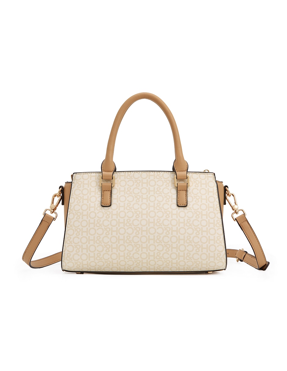 Bolsa satchel h&co margo para mujer