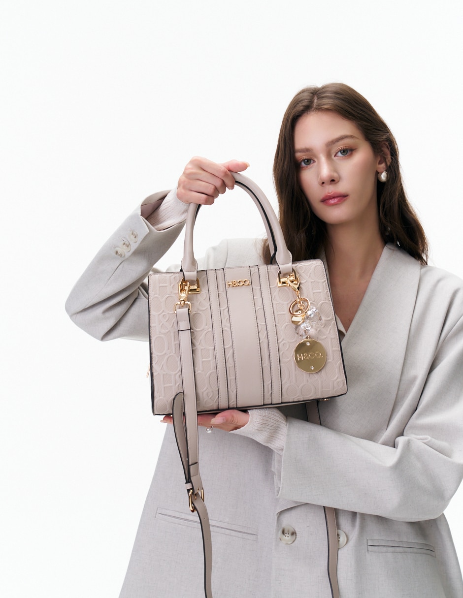 Bolsa satchel Michelle para mujer 2