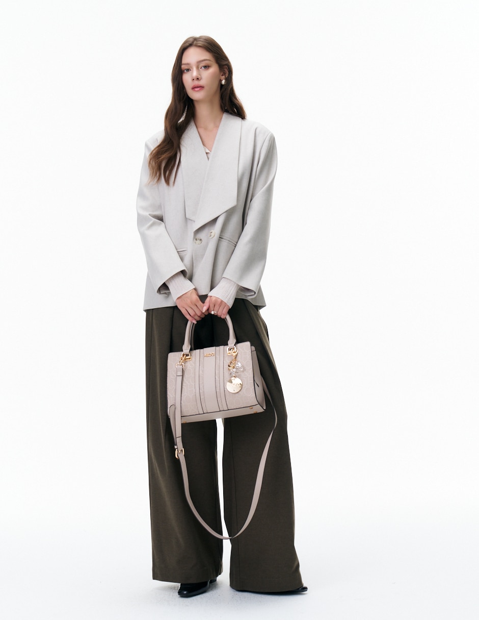 Bolsa satchel Michelle para mujer 3