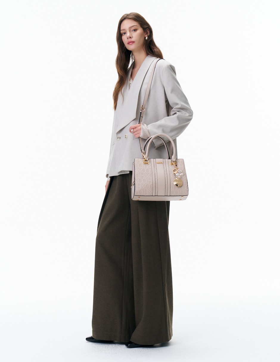 Bolsa satchel Michelle para mujer 6