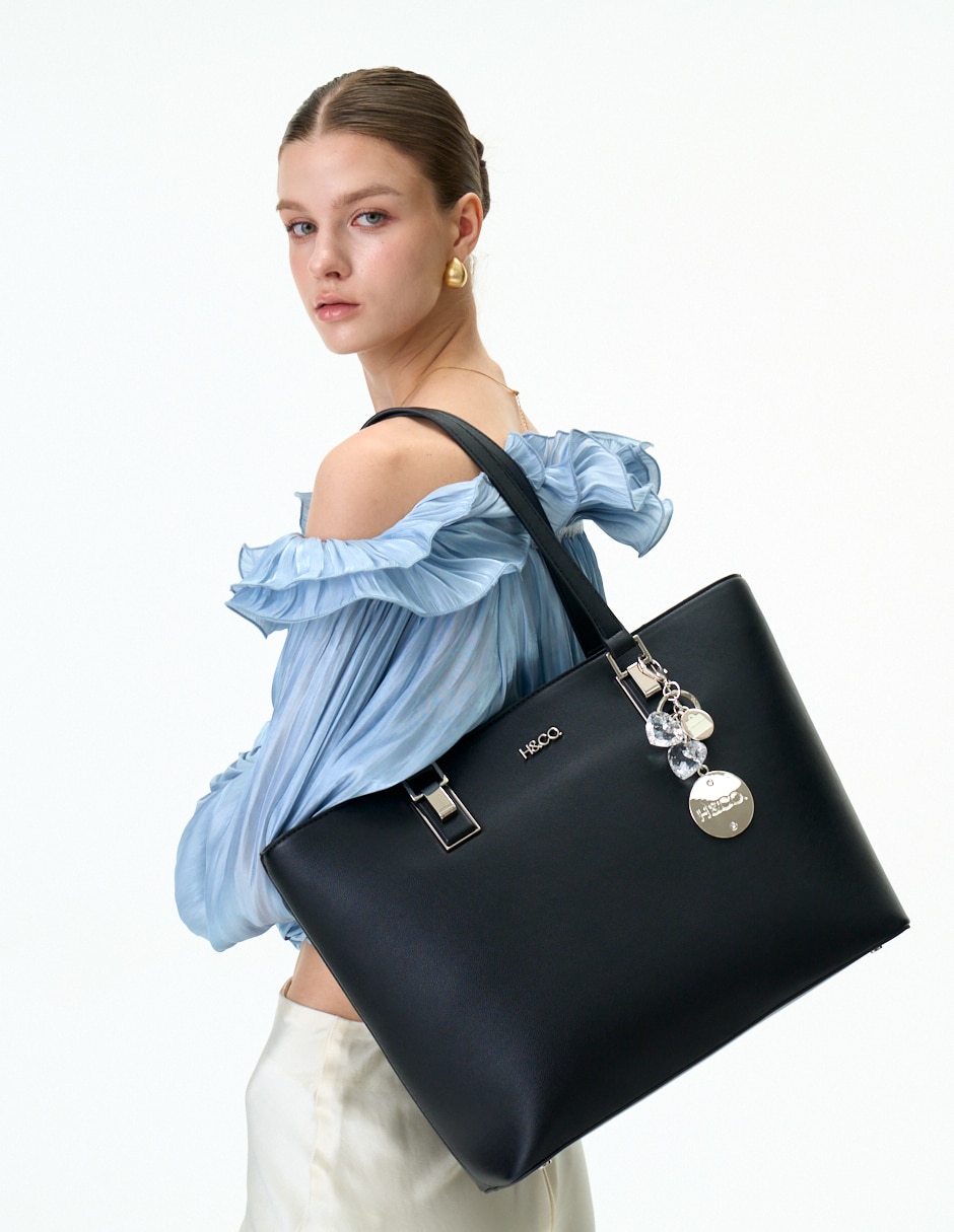 Bolsa tote H&CO Rochelle para mujer