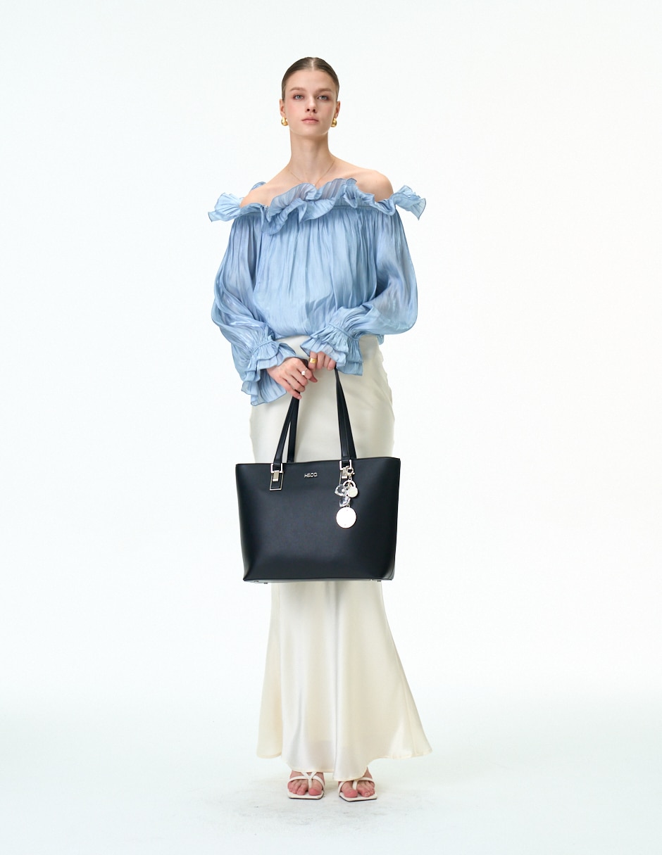 Bolsa tote H&CO Rochelle para mujer