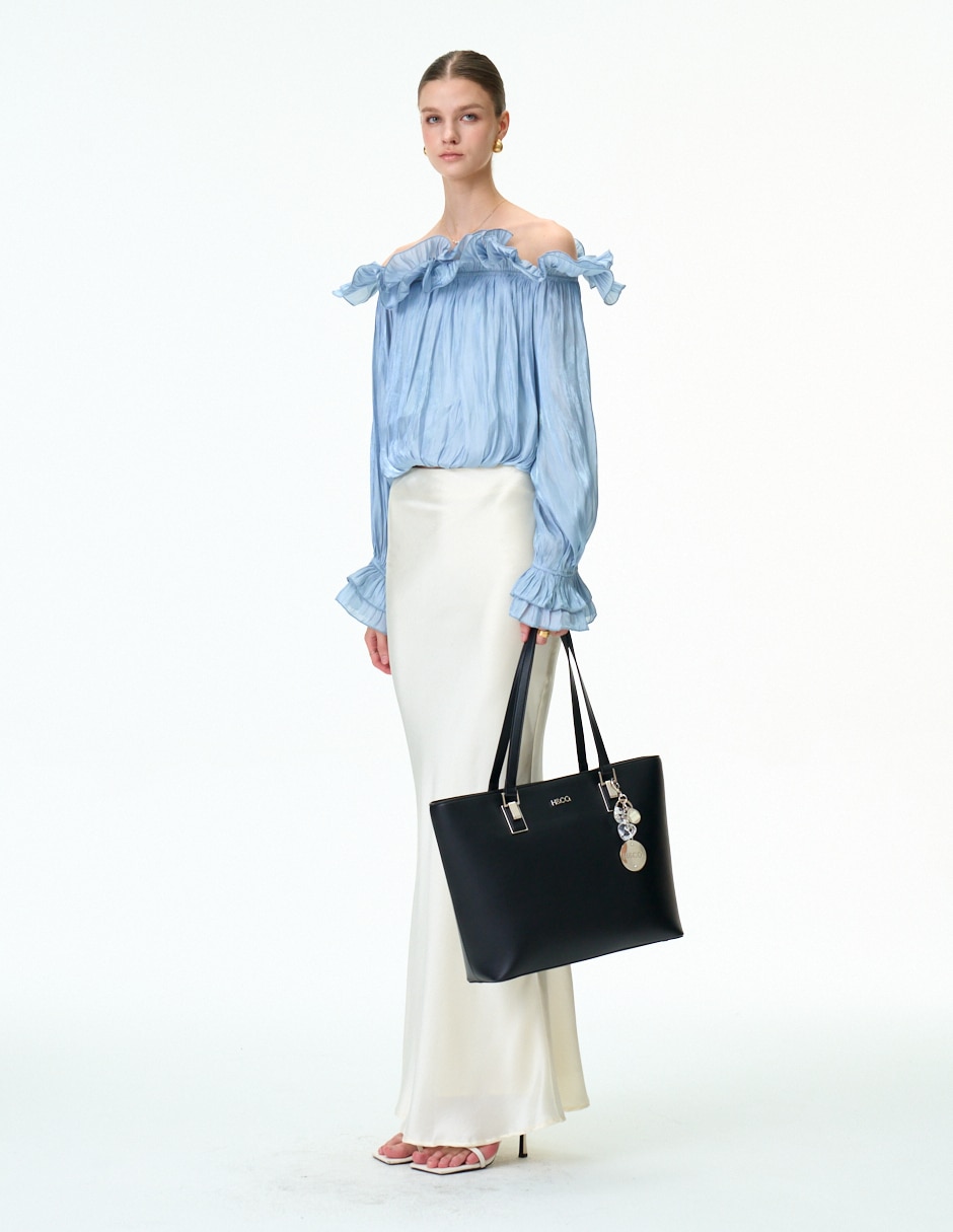 Bolsa tote H&CO Rochelle para mujer