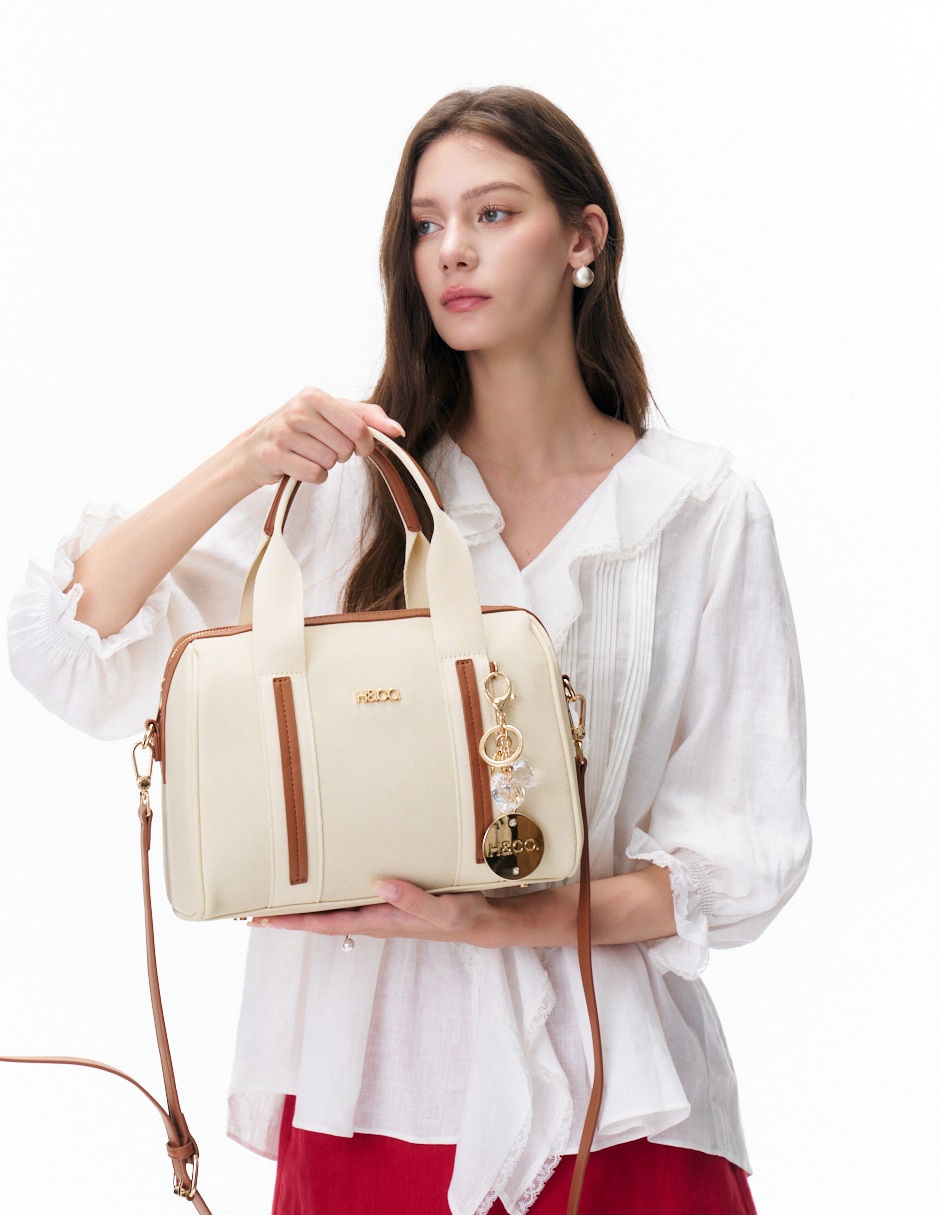 Bolsa satchel Rex para mujer 2