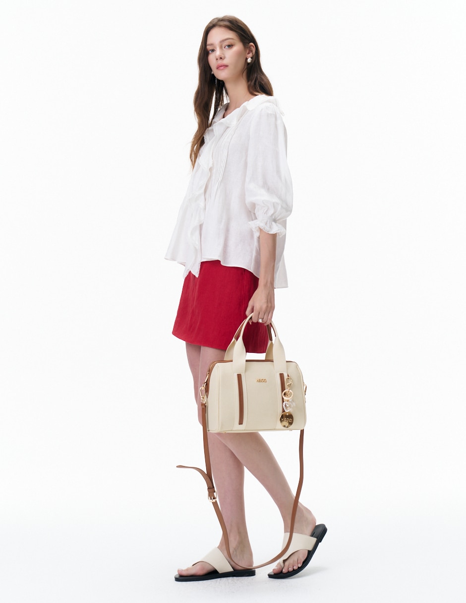 Bolsa satchel Rex para mujer 3