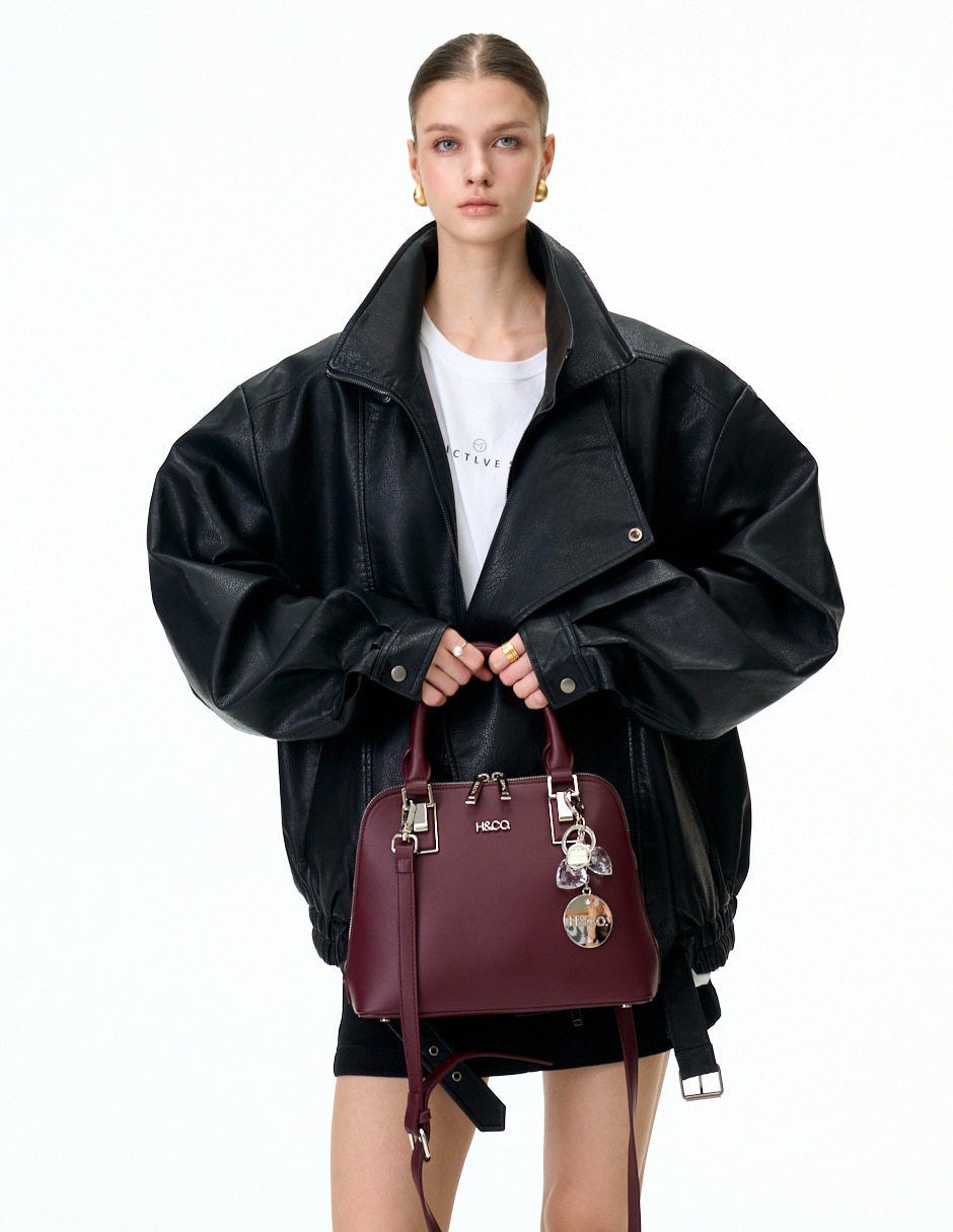 Bolsa Satchel Rochelle para mujer 6