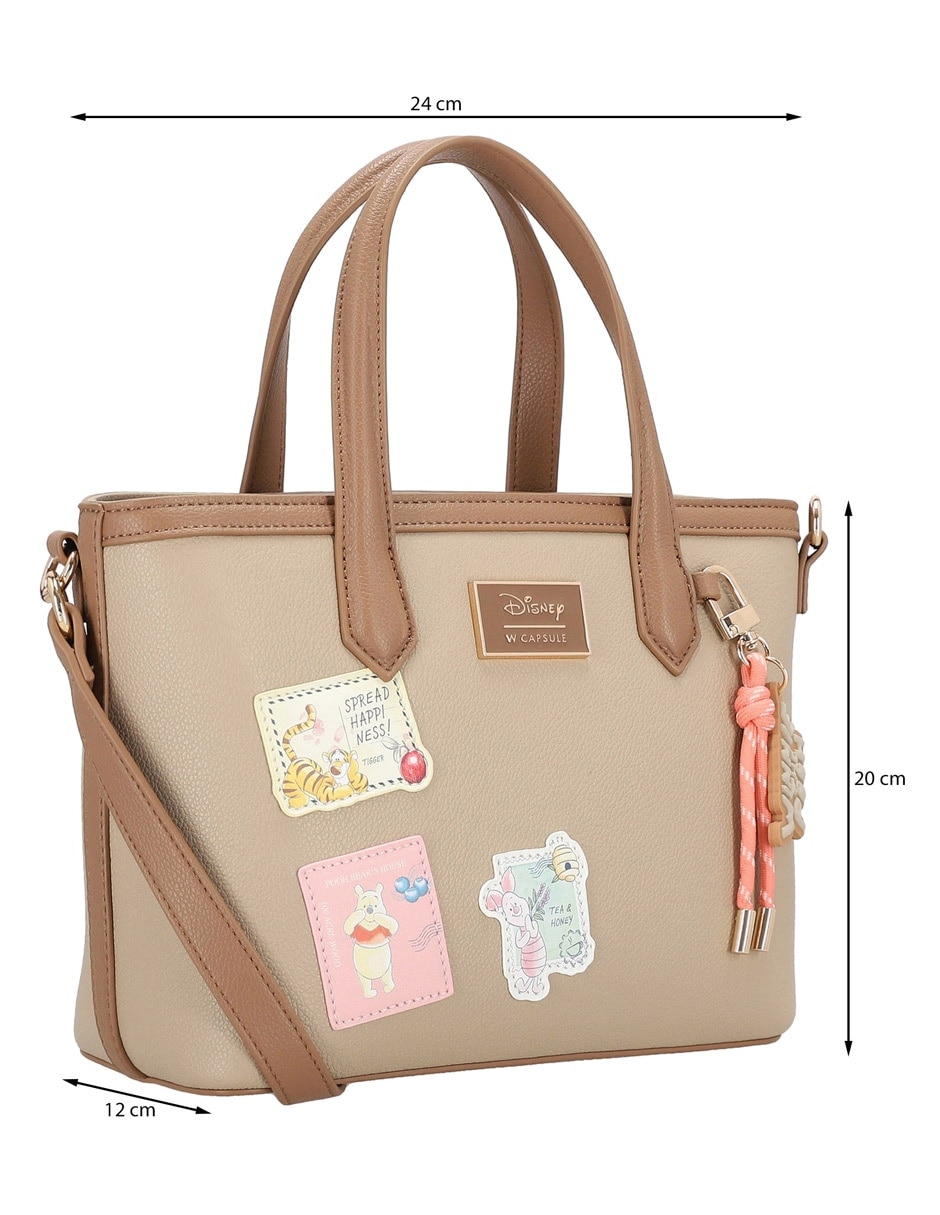 Bolsa satchel Kalun Winnie Pooh para mujer 7
