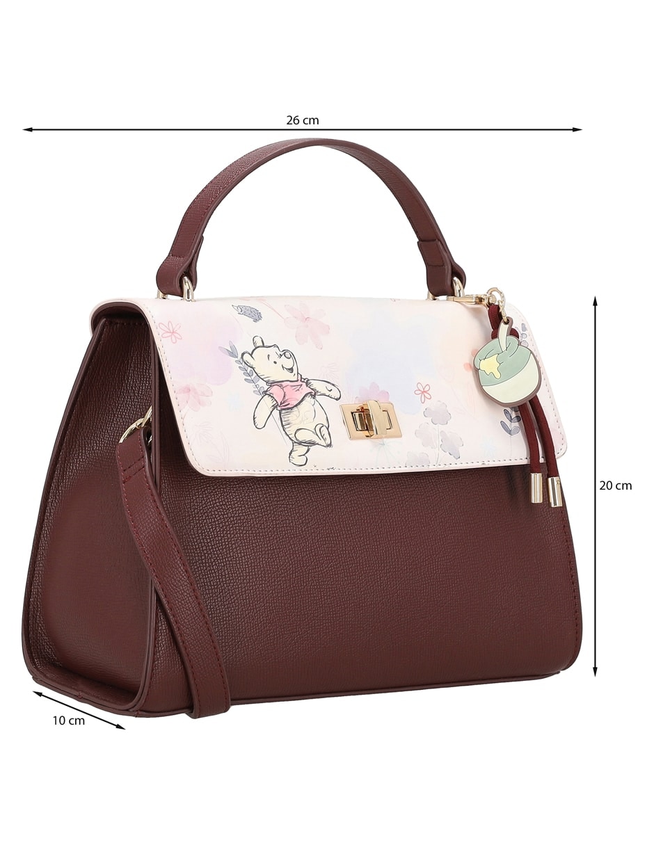 Bolsa satchel Kelio Winnie Pooh para mujer 7