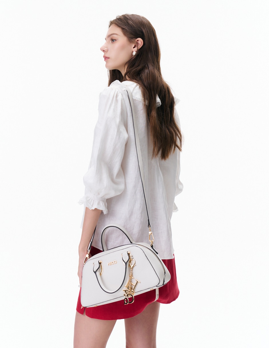Bolsa satchel Solene para mujer 8
