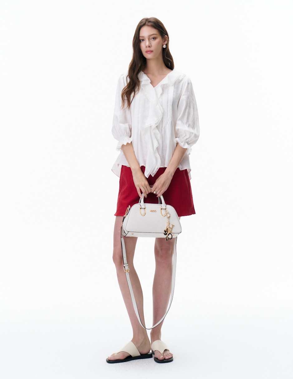 Bolsa satchel Solene para mujer 6