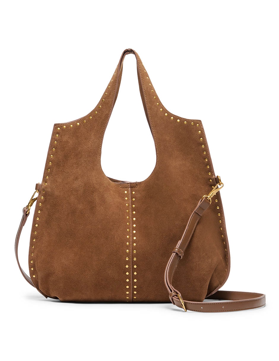 Bolsa hobo Sonora de gamuza para mujer