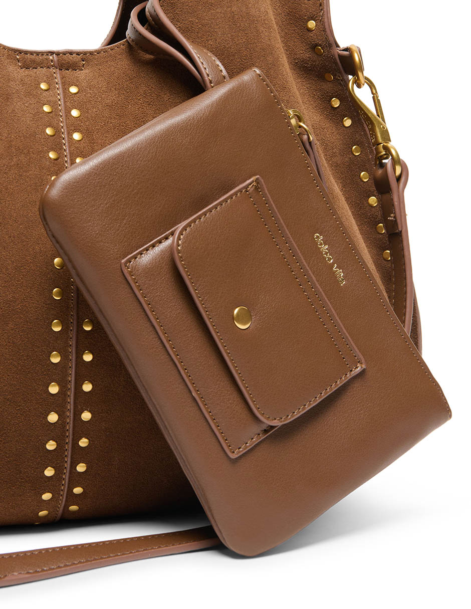 Bolsa hobo Sonora de gamuza para mujer 4