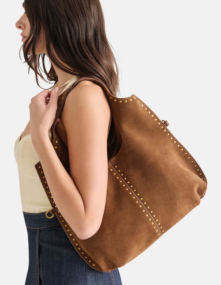 Bolsa hobo Sonora de gamuza para mujer 5