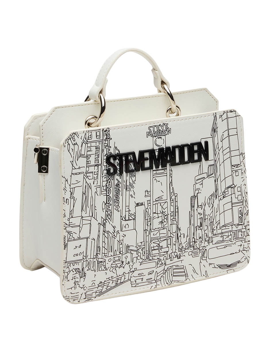 Bolsa satchel Bevelyn Patch Box para mujer 5