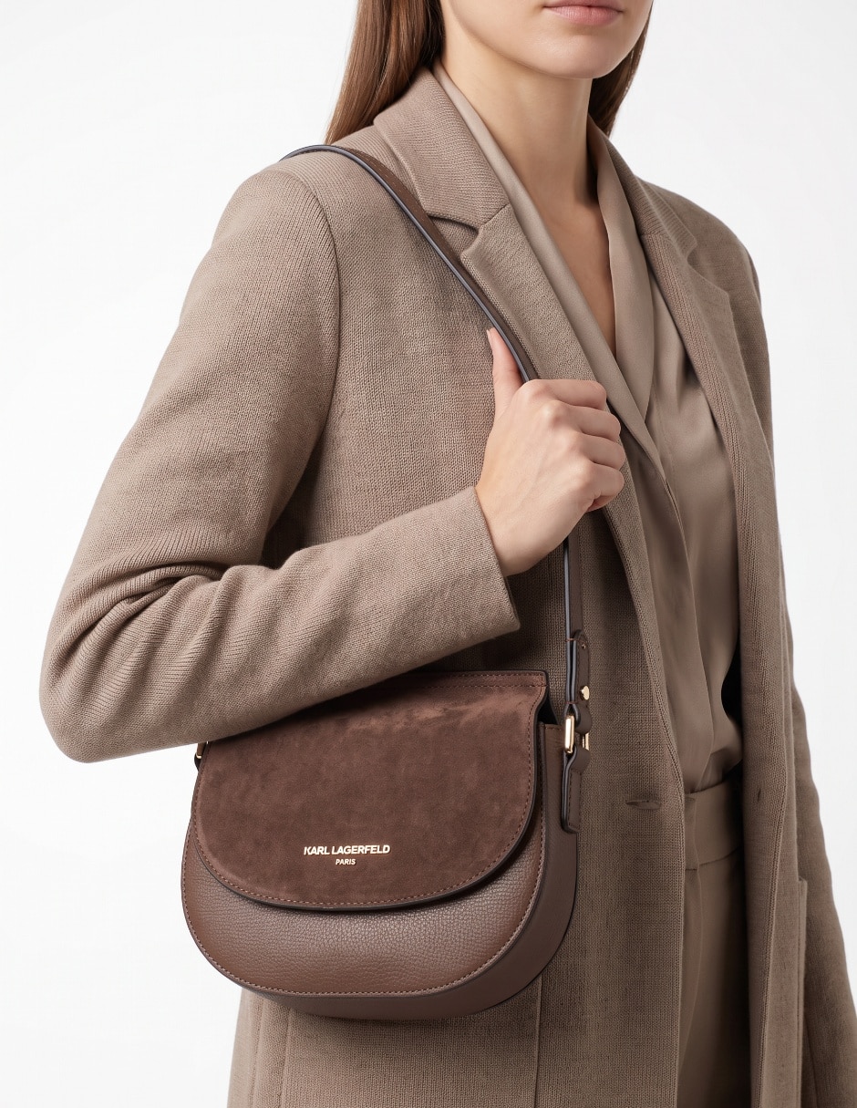Bolsa shoulder de piel para mujer 5