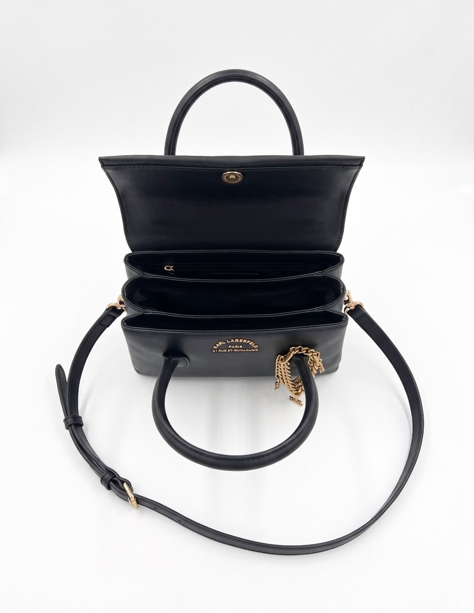 Bolsa satchel de piel para mujer 3